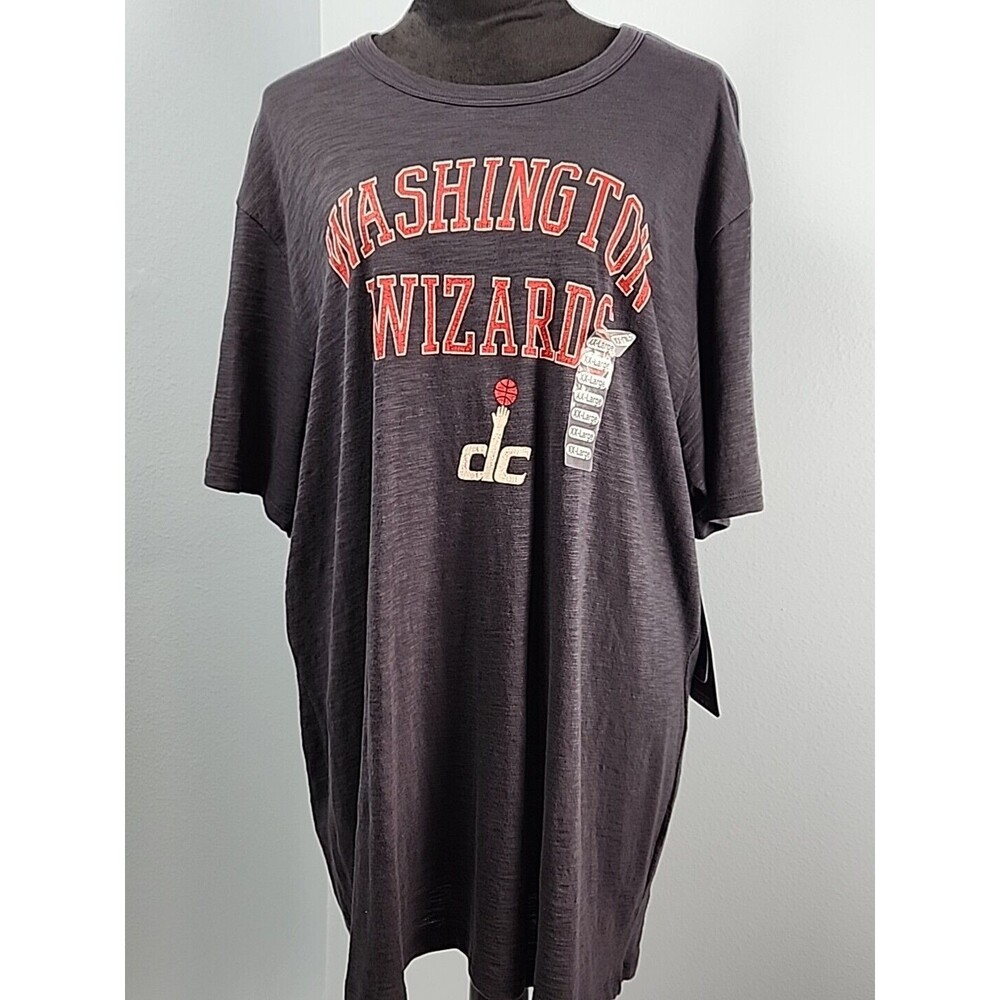 NEW - '47 Washington Wizards Basketball NBA DC XXL Short Sleeve 47 Brand Hoops